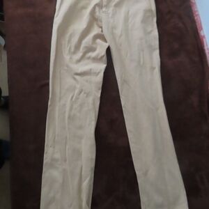 Castaway Nantucket Island Men tan Harbor Pants Size 33x34  (35x33.5) NWT